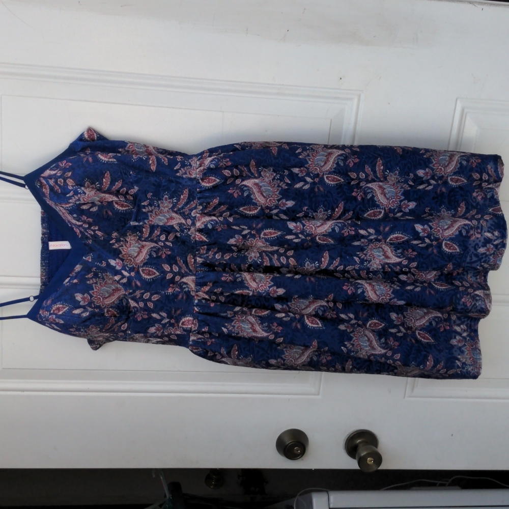 Blue print XXL Xhilaration dress